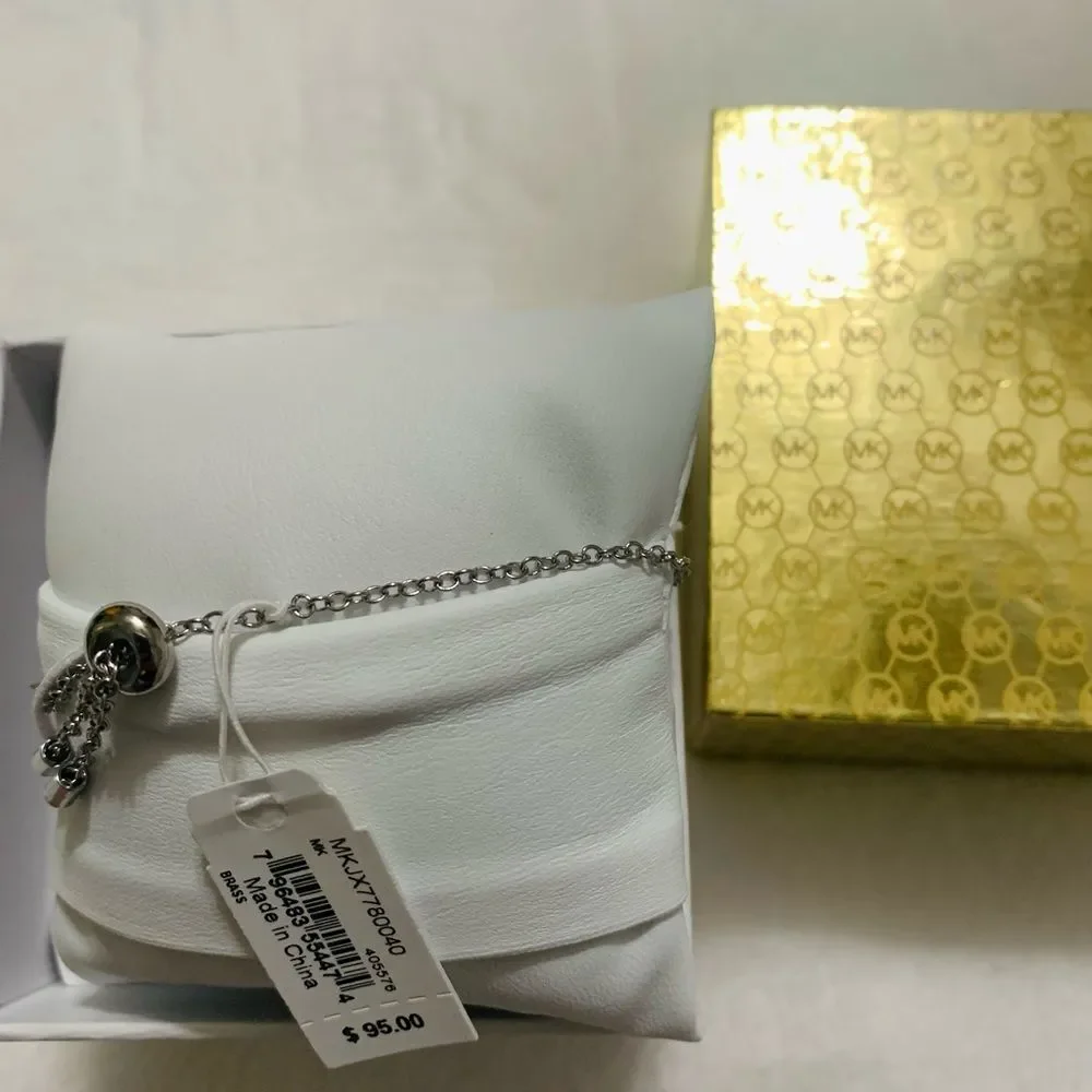 Michael kors Silver heart bracelet MKJX7780040